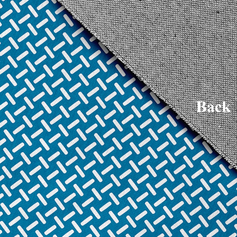 Woven Stitch Soft Chenille Rug