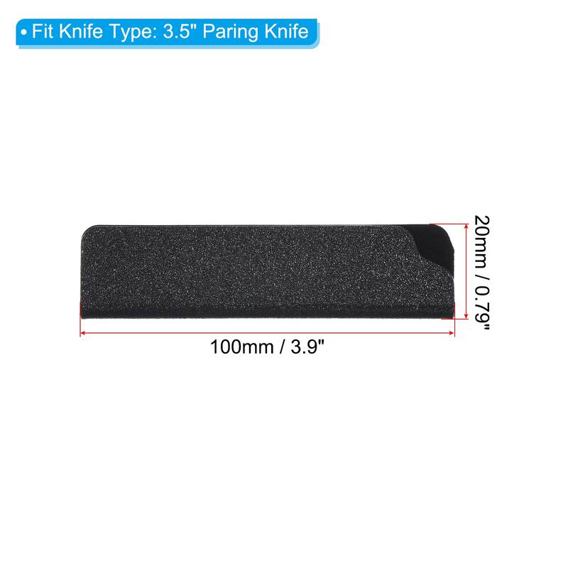 3Pcs ABS Kitchen Knife Sheath Cover Sleeves for 3.5" Paring Knife - Black - 3.5 inch, 1Pcs