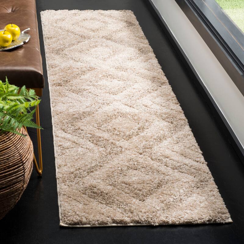 SAFAVIEH Memphis Shag Leftera 1.2 inch-thick Rug