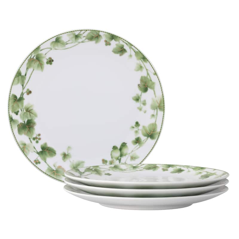 Ivy Whisper Set of 4 Salad Plates, 8.25"