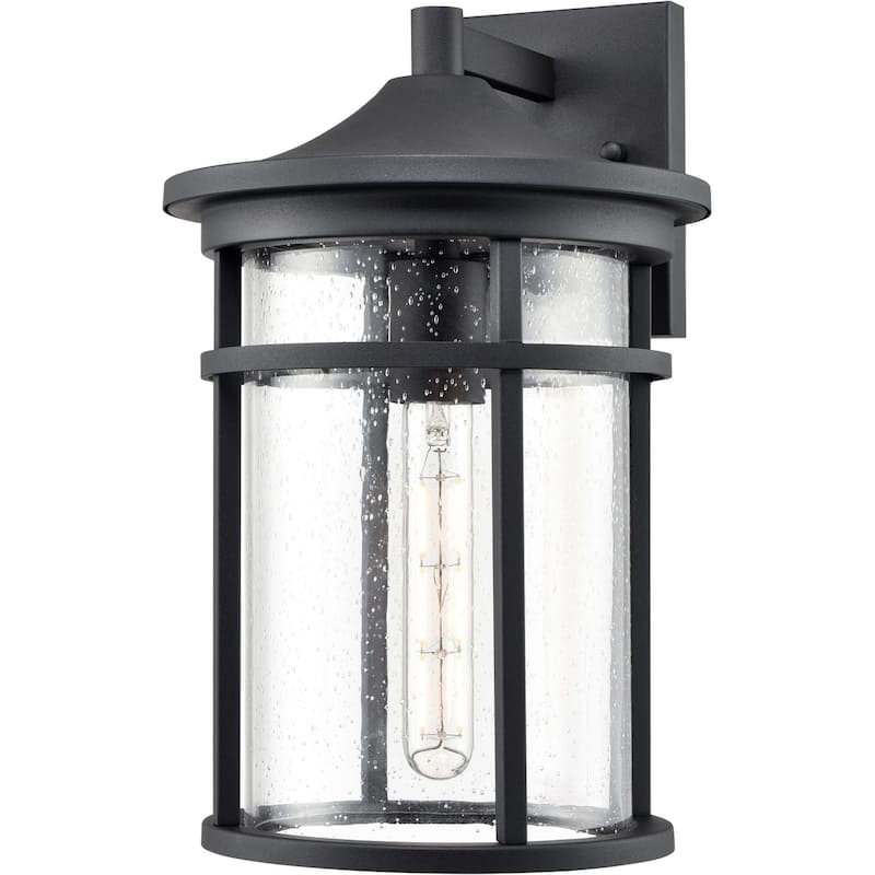 Millennium Lighting 91311 Namath 15" Tall Outdoor Wall Sconce with - Textured Black