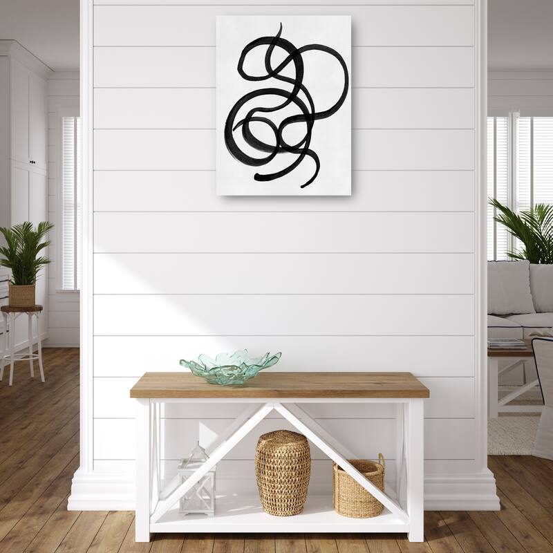 Scribbles III By Studio Arts Canvas Art Print