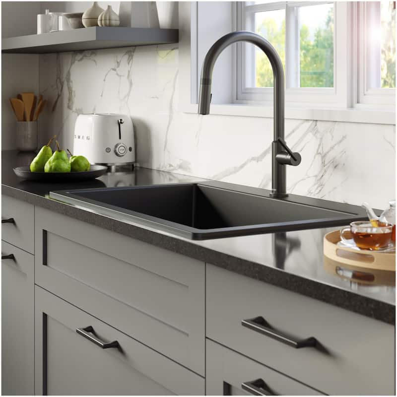 Karran USA KKF350 Lagrange 1.8 GPM Single Hole Pull Down Kitchen