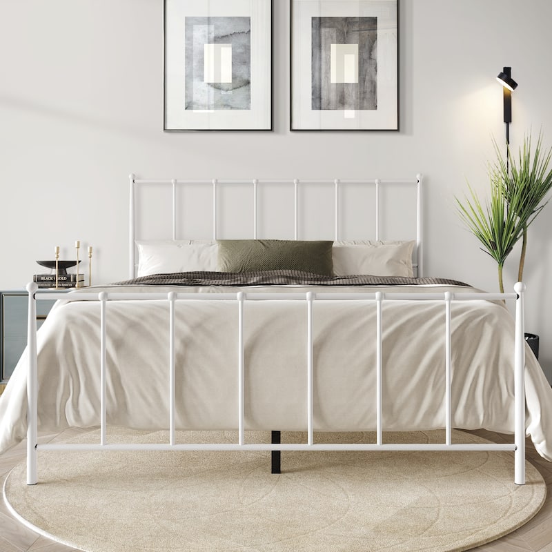 CraftPorch Minimalist Timeless Metal Platform Bed