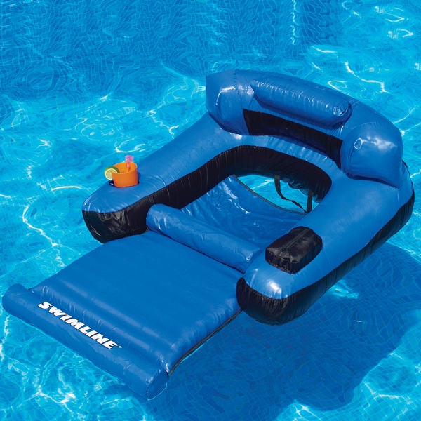 Inflatable floating pool discount chairs