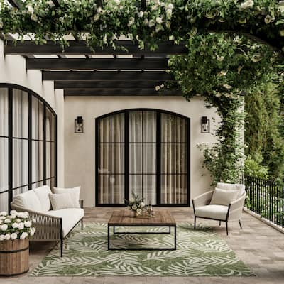 Nourison Garden Oasis Indoor/Outdoor Nature Area Rug
