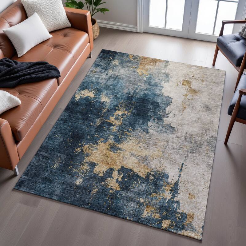 Premium Washable Super Soft Modern Chic Mayfield Rug