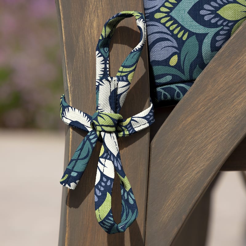 ARDEN Aurora Damask Outdoor 21 x 21 in. Seat Cushion