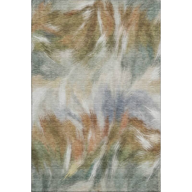Premium Washable Super Soft Contemporary Blur Mayfield Rug