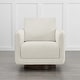 preview thumbnail 39 of 67, Spruce & Spring Rebecca Swivel Accent Chair Armchair with Back Cushion