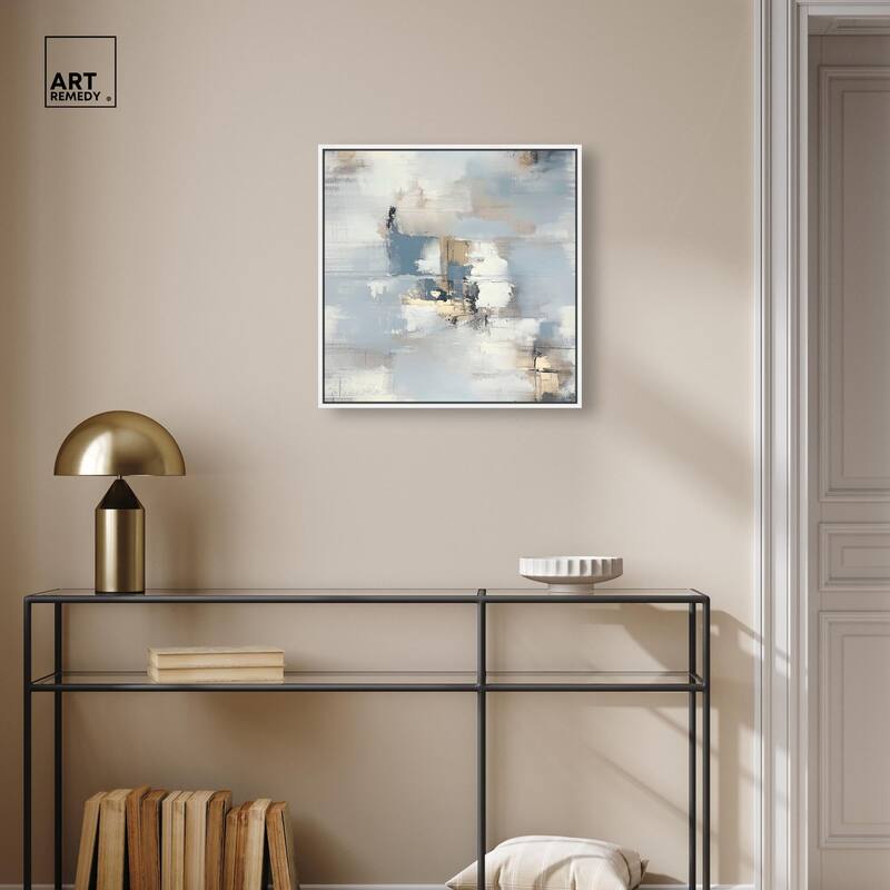 Morning Mist Over the Water Canvas by Art Remedy