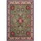 preview thumbnail 1 of 5, Tribal Kazak Yasmin Green/Beige Wool Rug - 8'3'' x 9'5''