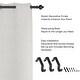 preview thumbnail 10 of 33, 1-Inch Decorative Modern Urn Finial Curtain Rod by Lavish Home