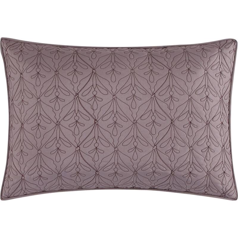 Nanshing Violet Glam Floral 7 Piece Comforter Set