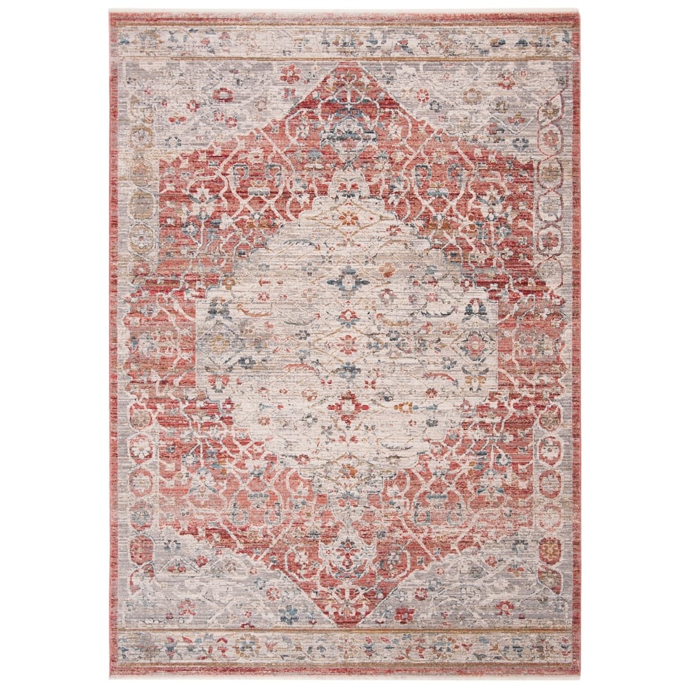 SAFAVIEH Kenitra Jacquelynn Distressed Oriental Polyester Rug