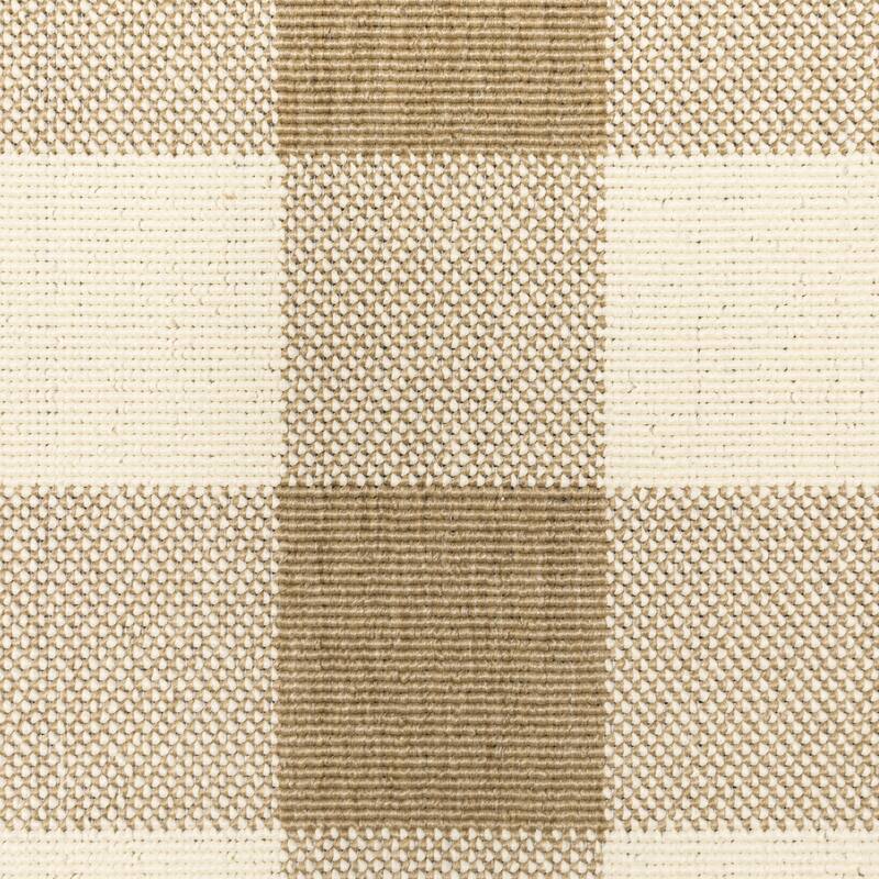Style Haven Gingham Check Indoor/Outdoor Area Rug..