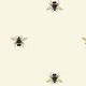 preview thumbnail 4 of 3, Joules Botanical Bee Creme Wallpaper