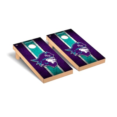 Florida SouthWestern State Buccaneers Vintage Cornhole Board Set