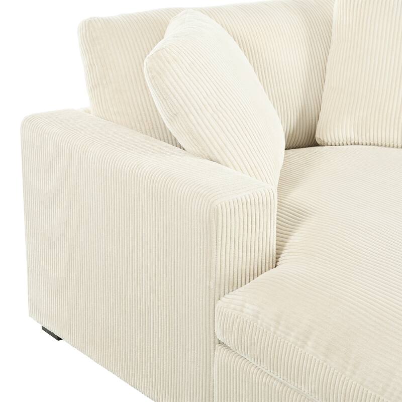 53.5''*70.9'' Oversized Polyester Fabric Sleeper Sofa Bed