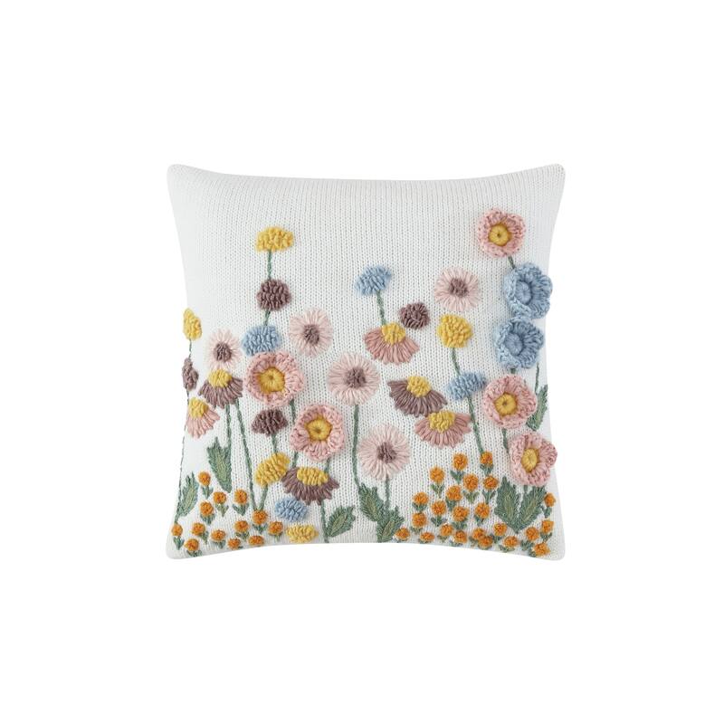 Peri Home 3D Petals Decorative Pillow - Multi