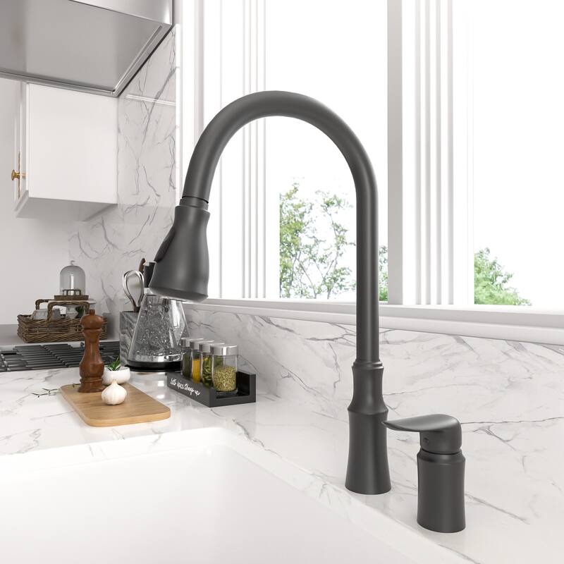 Lordear professional pull-out hot and cold water rotating kitchen faucets