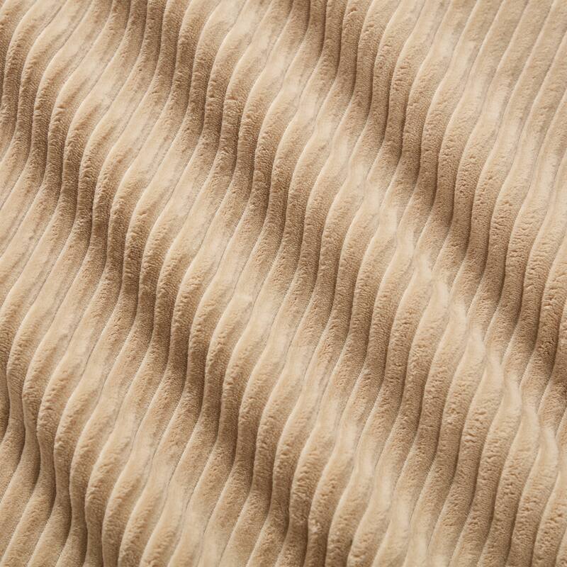 Rossetta 4-Seat Modern Simplified Anti-Slip Style Premium Corduroy Fabric Modular Sofa with Curved Armrests