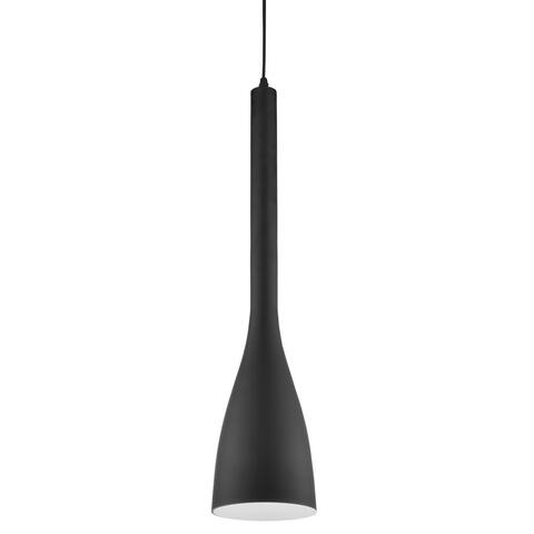 1LT Pendant, Matte Black Finish - Matte Black - Matte Black