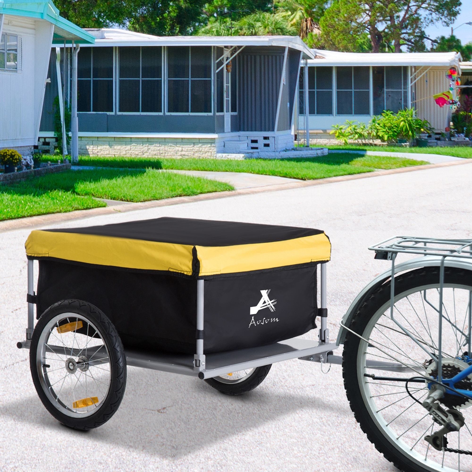 Aosom Bike Cargo Trailer