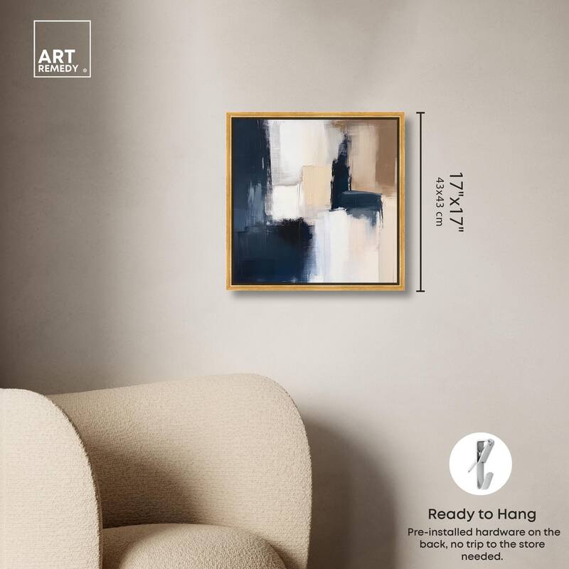 Stormy Hues III Canvas by Art Remedy
