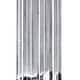 preview thumbnail 3 of 1, Silver Tinsel Christmas Window or Door Curtain 3' x 8'