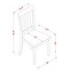 Dining Table and 8 Chairs in Black and Cherry Finish (Pack ...