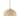Currey & Company Tobago Pendant - Natural, Sugar White, Bronze Gold - 13.5"h x 17"dia