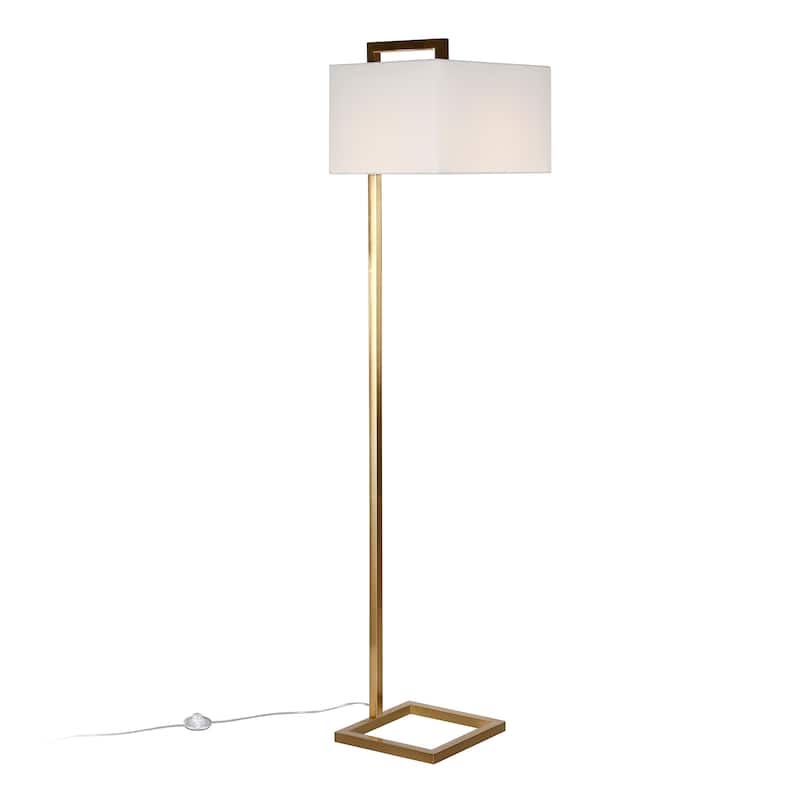 Grayson 68" Tall Floor Lamp with Fabric Shade