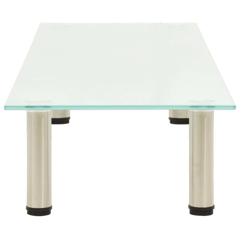 vidaXL TV Stand Entertainment Center HiFi Media Unit Furniture Tempered Glass