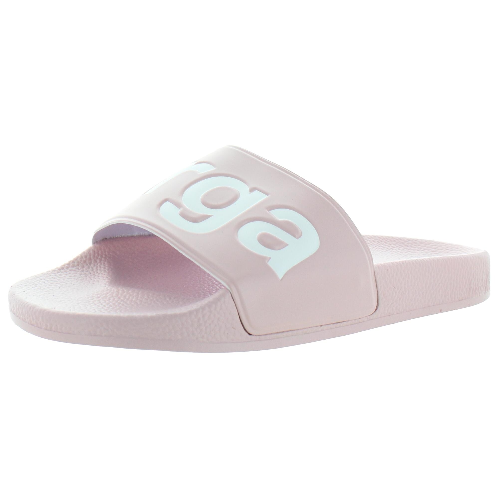 superga pink slides