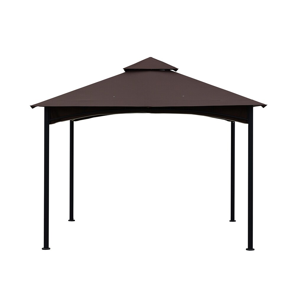 Steel Gazebo Canopy With Double Roof 