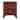 Modern 23-in Metal Knob 3-Drawer Wood Nightstand