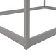preview thumbnail 4 of 6, Gray Full Size Solid Wood House Bed with Roof