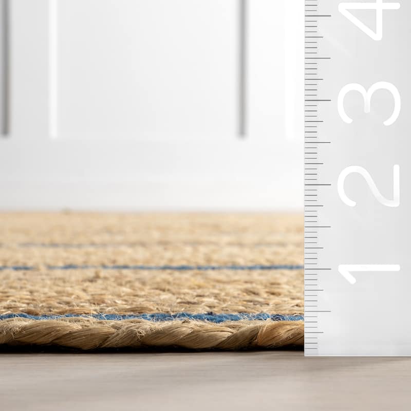 Ripplewood Oval Jute Area Rug