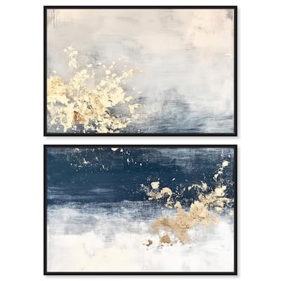 Inner Cosmos I Canvas Set of 2 by Art Remedy