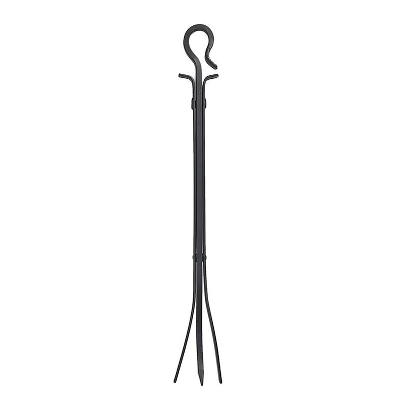 4-Piece Iron Fireplace Tool Set