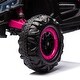 preview thumbnail 57 of 93, Electric Ride-On Car with 3-Point Safety Harness, USB Music Player, LED Lights, and High-Low Speed - Kids UTV Adventure