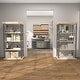 preview thumbnail 21 of 74, Brown Wood 3 Shelves Shelving Unit - 48 x 17 x 34