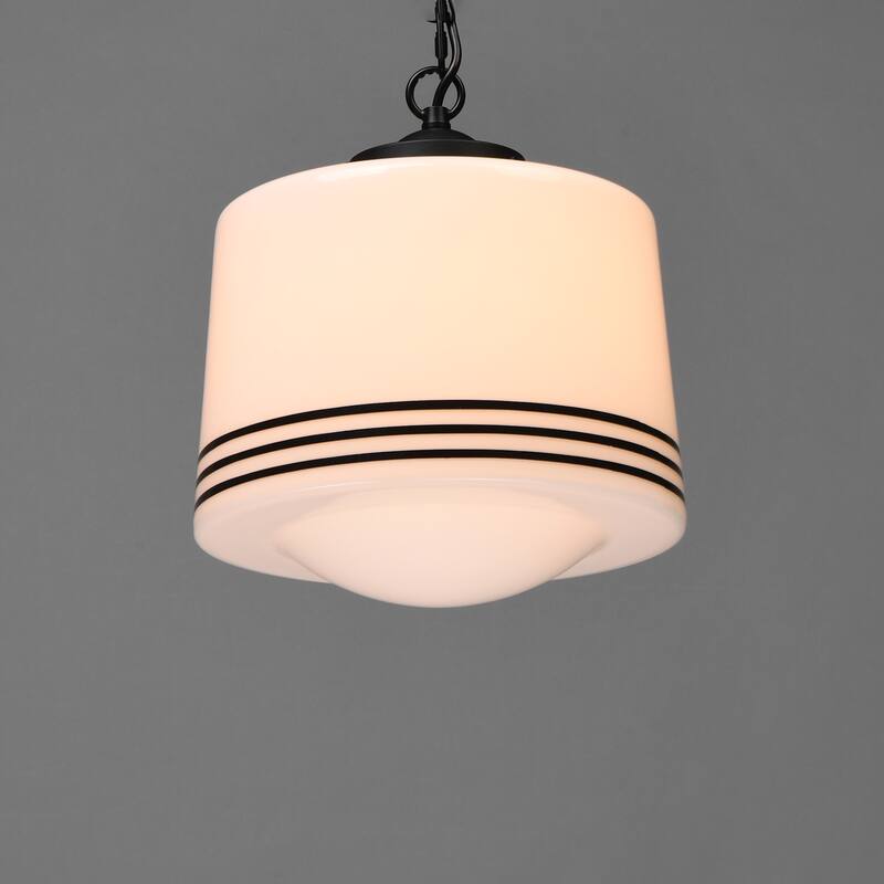 Maxim 21532WT Eureka 12" Wide 1 Light Pendant