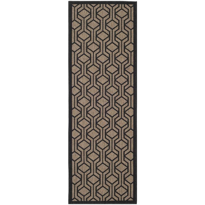 SAFAVIEH Courtyard Jeanine Indoor/ Outdoor Waterproof Patio Backyard Rug