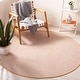 preview thumbnail 40 of 94, SAFAVIEH Handmade Flatweave Montauk Adrian Casual Cotton Rug 6' Round - Orange/Ivory - Round