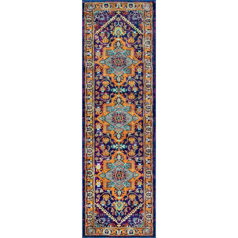 Genesis Bohemian & Eclectic Medallion Indoor Area Rug