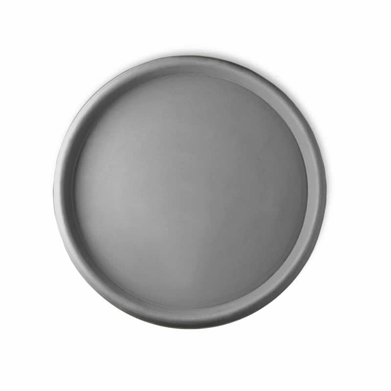 Universal Round Plant Saucer, Heavy Duty Planter Tray - 23'' inner x  25.5" outer - Ash