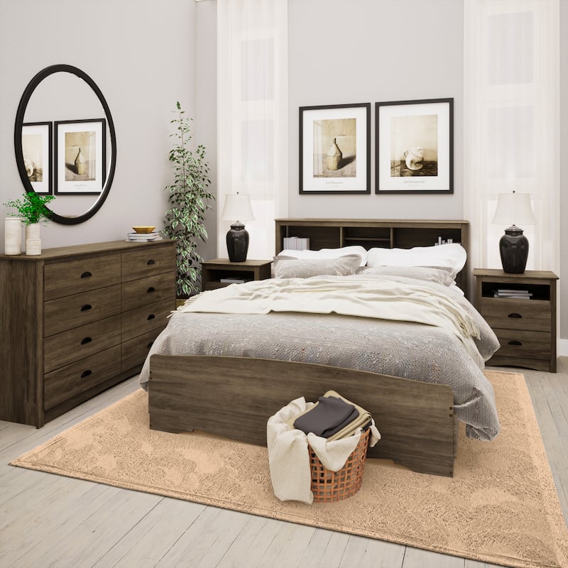 Prepac Sonoma 8 Drawer Double Dresser for Bedroom, Wide Chest of Drawers, Traditional Bedroom Furniture