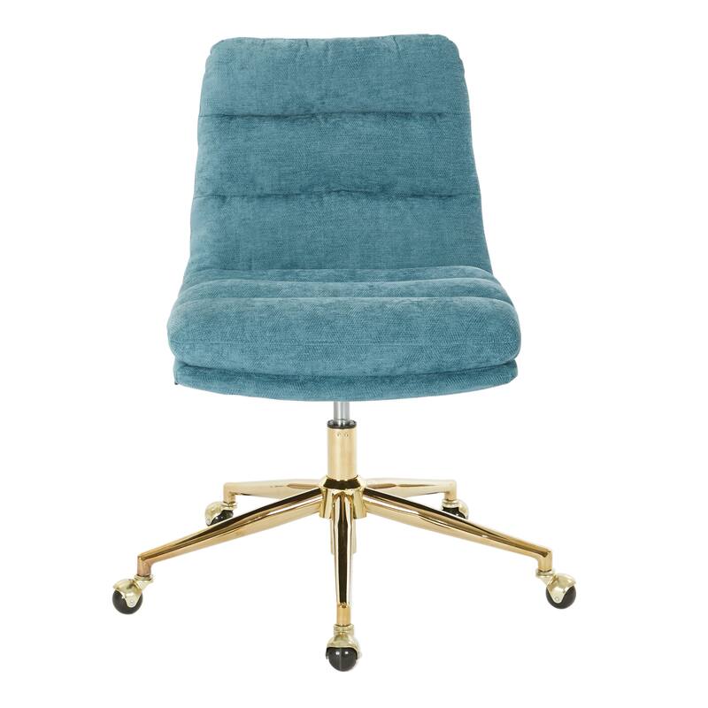 Legacy Swivel Office Chair in Faux Leather